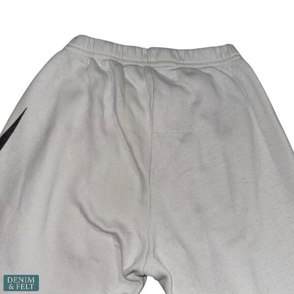 Aviator Nation White Lightning Bolt Sweatpants Small Cozy Loungewear - Picture 8 of 12